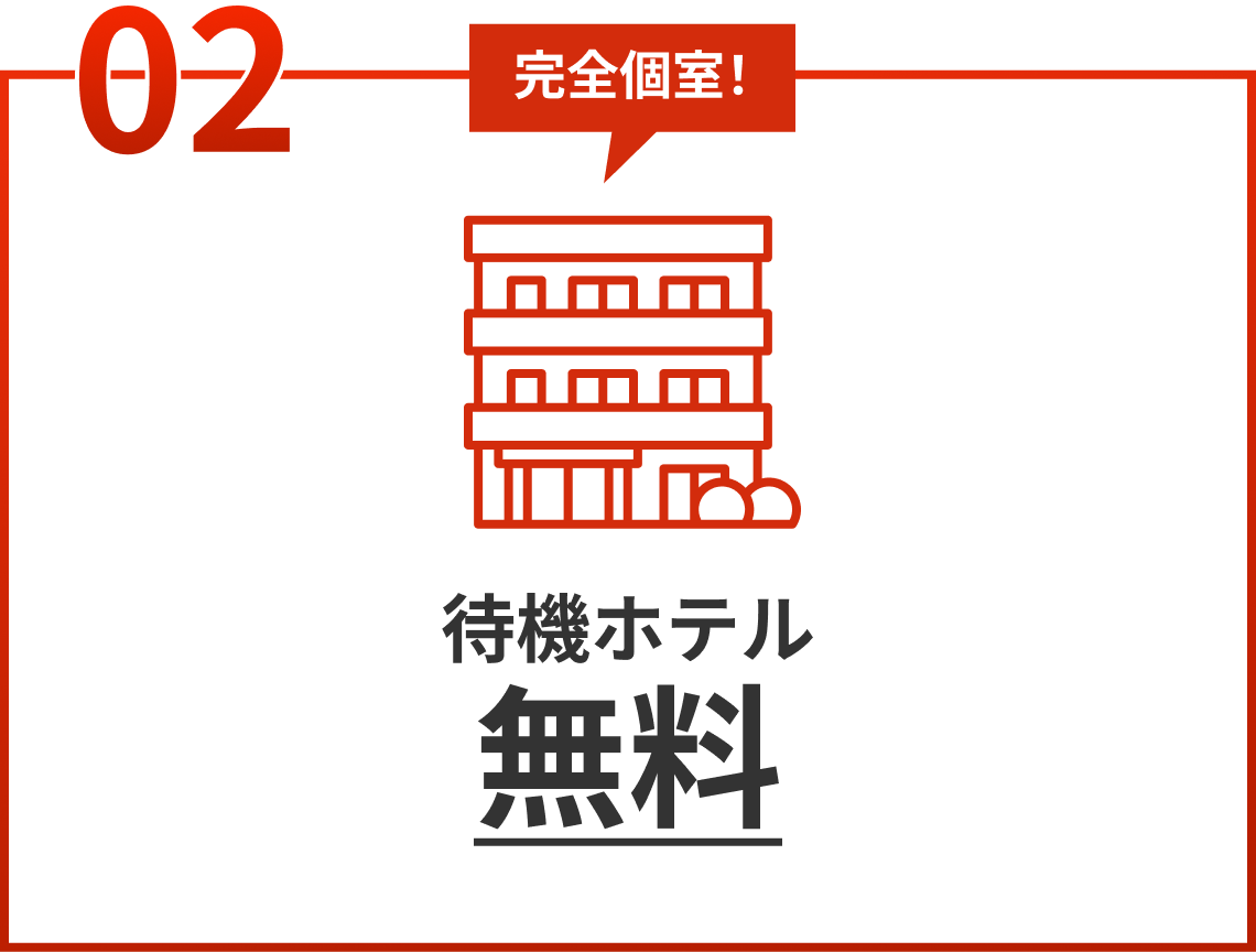 02.完全個室！