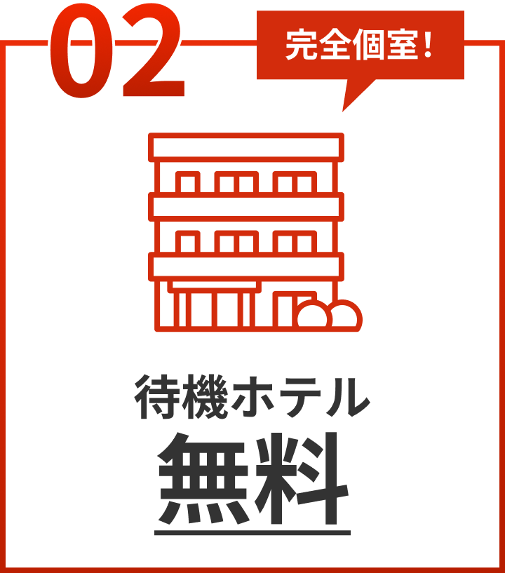 02.完全個室！